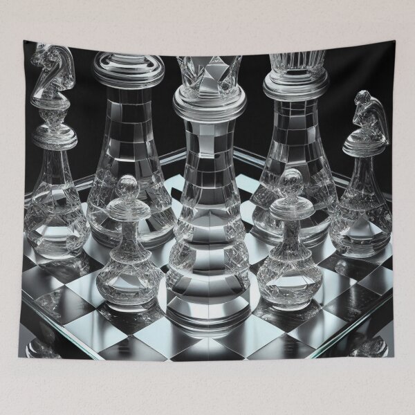 Item preview, Crystal Chess Set designed and sold by DigitizedArt.