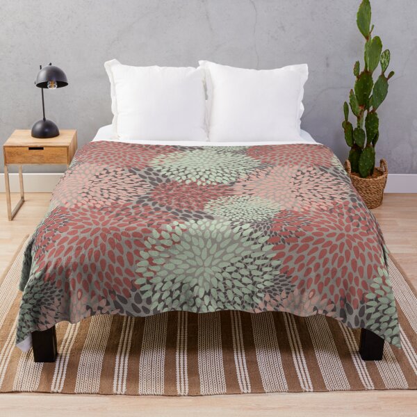 Item preview, Abstract Floral Pink Green designed and sold by Ale's Art.