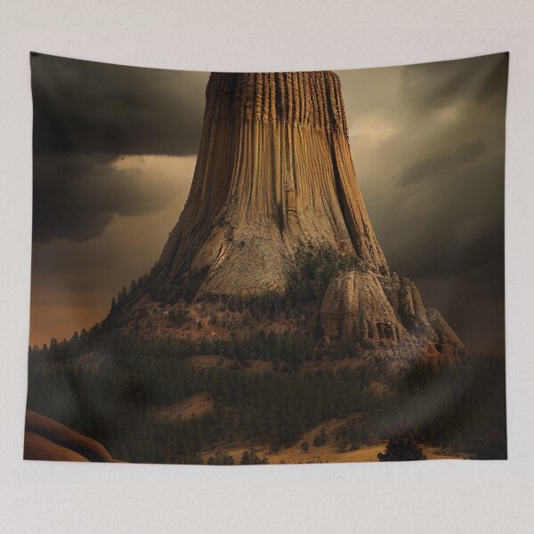 Item preview, Devil's Tower designed and sold by DigitizedArt.