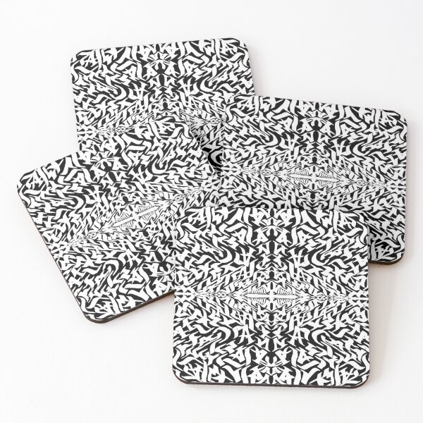 Item preview, Unique Calligraffiti Pattern Art designed and sold by spekolart.