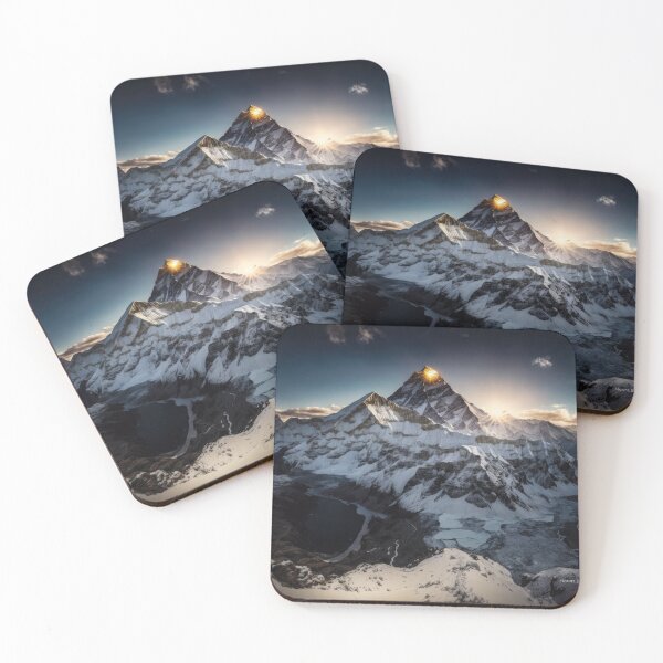Item preview, Mount Everest: Natural Wonder Art Print designed and sold by MauricioVL.