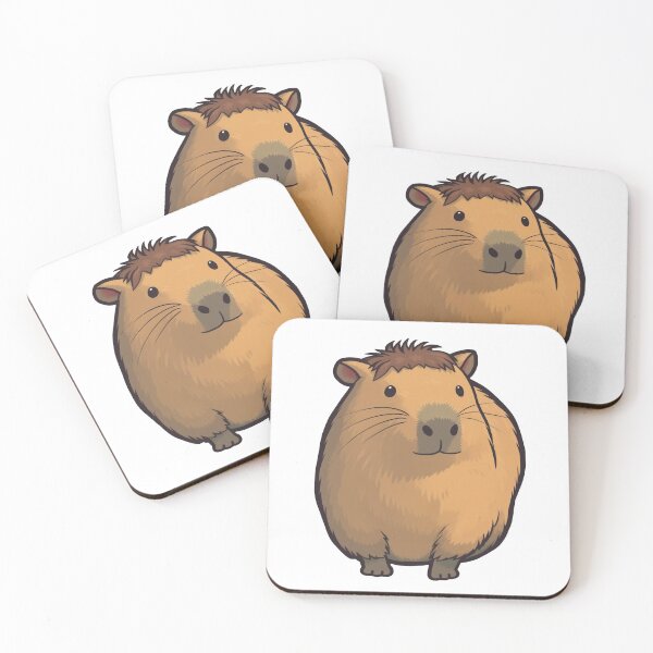 Item preview, Cute Capy designed and sold by Brush-Blueprint.