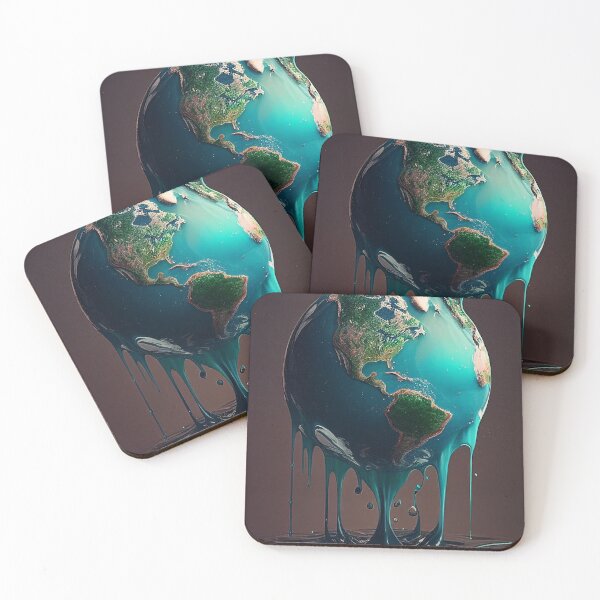 Aperçu de l'œuvre Earth Dripping créée et vendue par DigitizedArt.