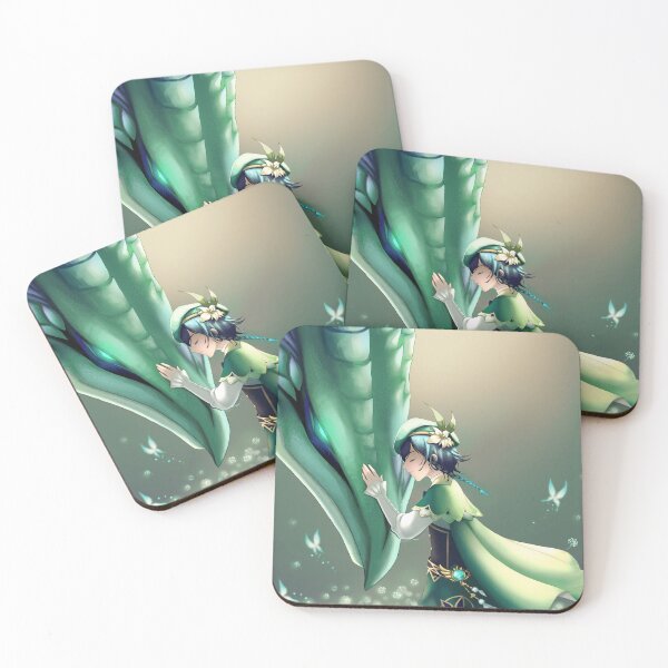 Item preview, Freedom - Venti & Stormterror Fanart designed and sold by dawnshue.