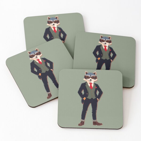 Item preview, Hipster Racoon V27 designed and sold by HipsterAnimals.