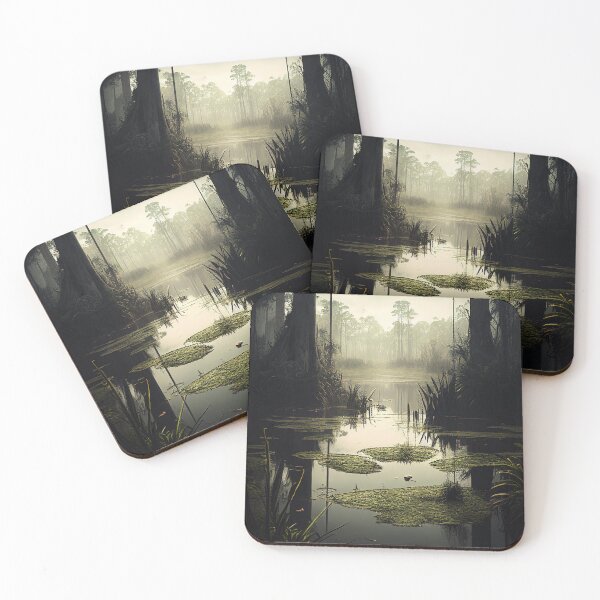 Item preview, Eerie Swamp designed and sold by DigitizedArt.