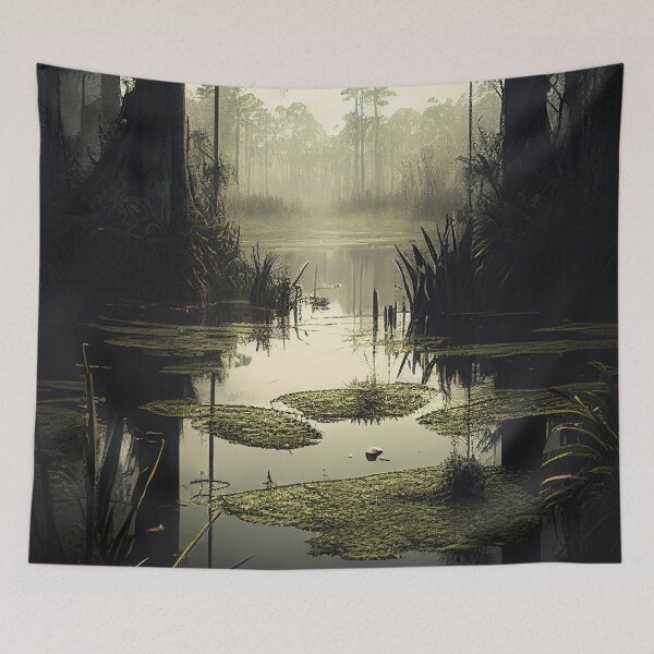 Item preview, Eerie Swamp designed and sold by DigitizedArt.