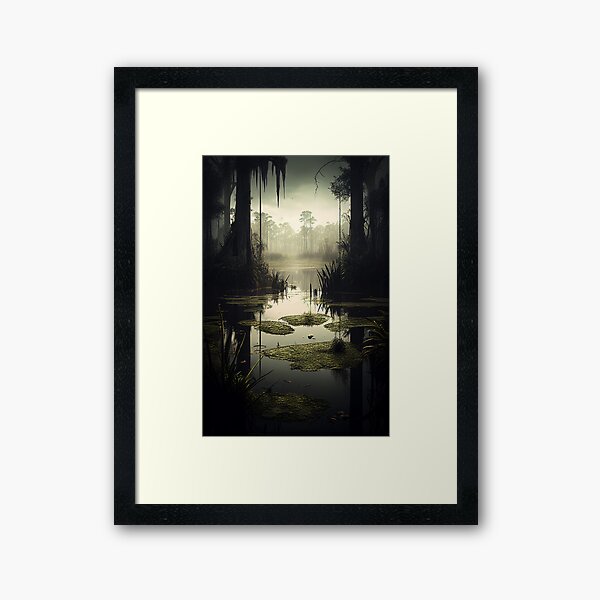 Item preview, Eerie Swamp designed and sold by DigitizedArt.