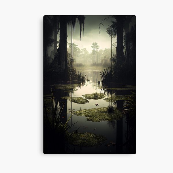 Item preview, Eerie Swamp designed and sold by DigitizedArt.
