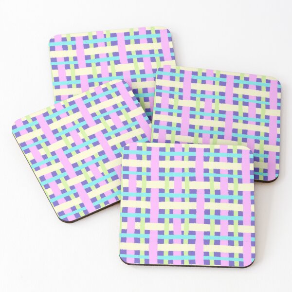 Item preview, Cute Hand Drawn Spring Plaid Pattern designed and sold by AlwaysBeColoring.