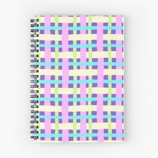 Item preview, Cute Hand Drawn Spring Plaid Pattern designed and sold by AlwaysBeColoring.