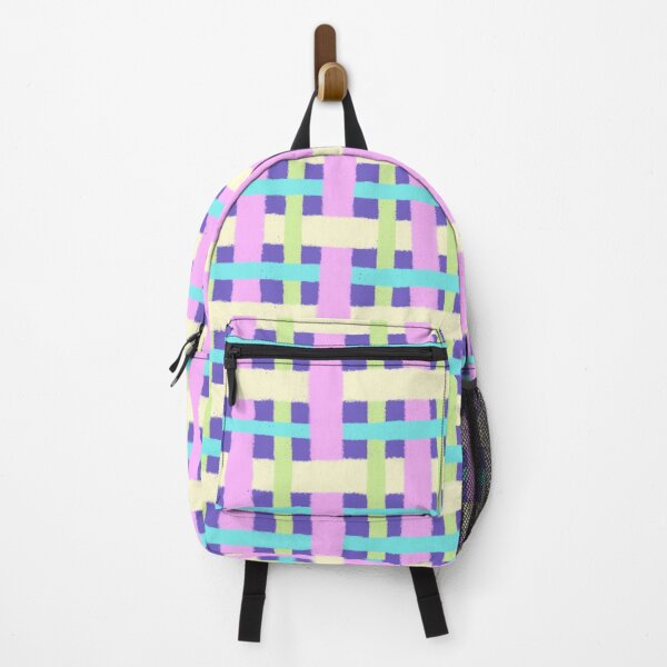 Item preview, Cute Hand Drawn Spring Plaid Pattern designed and sold by AlwaysBeColoring.