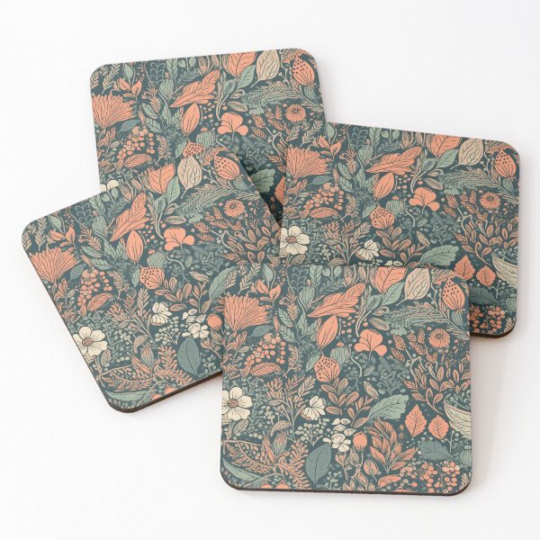 Item preview, Pretty Floral Pattern designed and sold by HandCraftedArt.