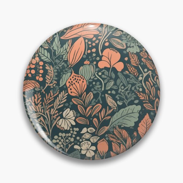 Item preview, Pretty Floral Pattern designed and sold by HandCraftedArt.