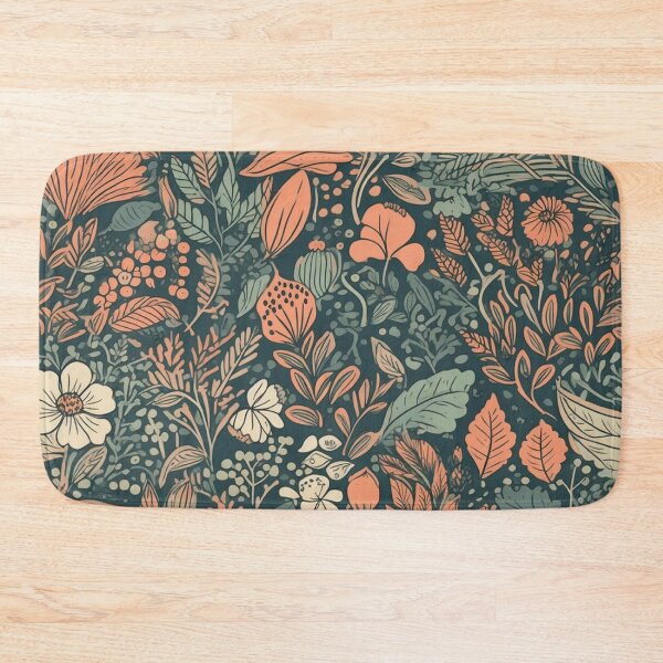 Item preview, Pretty Floral Pattern designed and sold by HandCraftedArt.