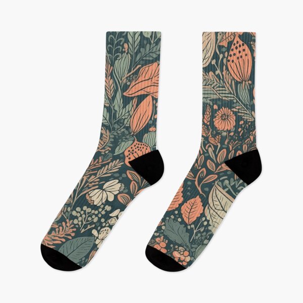 Item preview, Pretty Floral Pattern designed and sold by HandCraftedArt.
