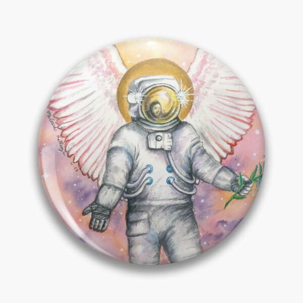 Item preview, Space Angel Annunciation Astronaut designed and sold by Kelley-Art.