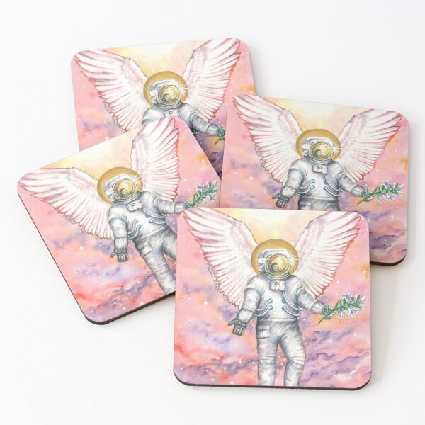Item preview, Space Angel Annunciation Astronaut designed and sold by Kelley-Art.