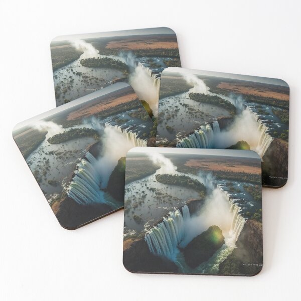 Item preview, Victoria Falls: Iconic Natural Wonder Art Print designed and sold by MauricioVL.