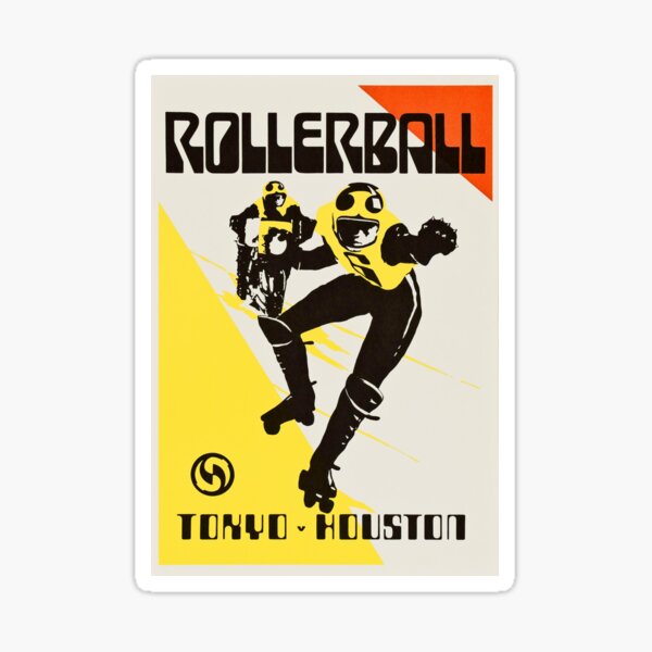 Rollerball - Tokyo vs Houston Sticker