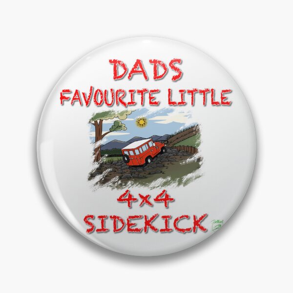 Item preview, Dads Favourite Little 4x4 Sidekick Boy! designed and sold by BelindaApps.