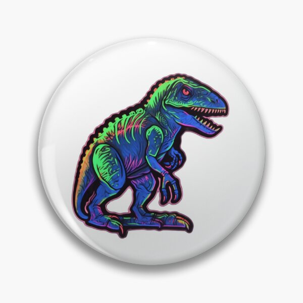 Item preview, Blacklight Dino! designed and sold by HandCraftedArt.