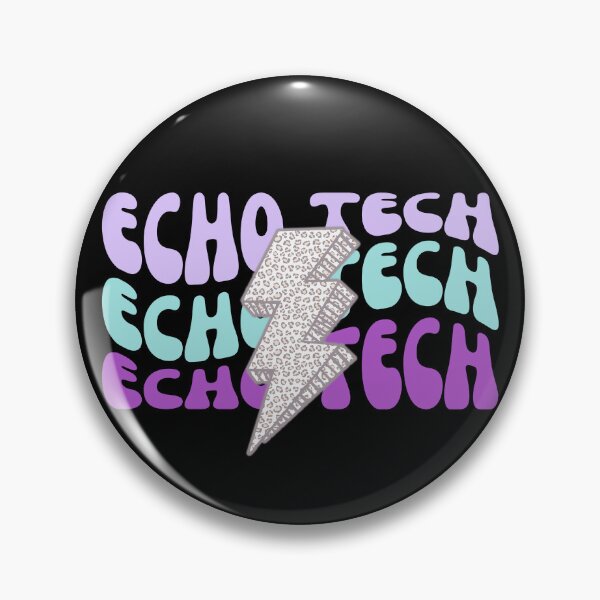 Item preview, echo tech lightning bolt designed and sold by Hey-Nice-Shirt.