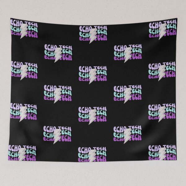 Item preview, echo tech lightning bolt designed and sold by Hey-Nice-Shirt.