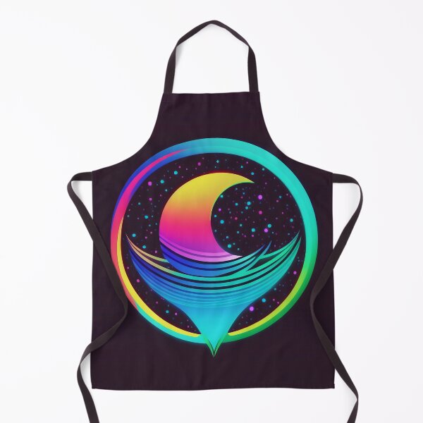 Item preview, Mystic Night Neon Moon designed and sold by MythicPrompts.