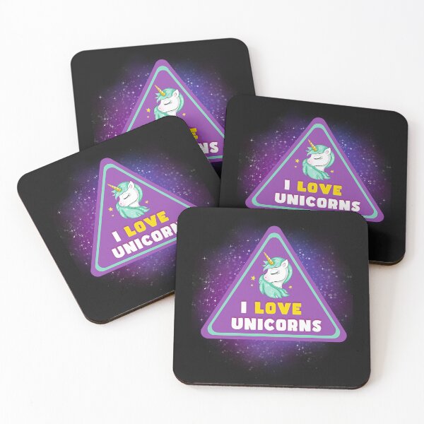Item preview, Warning Unicorns   designed and sold by MTOstickers.