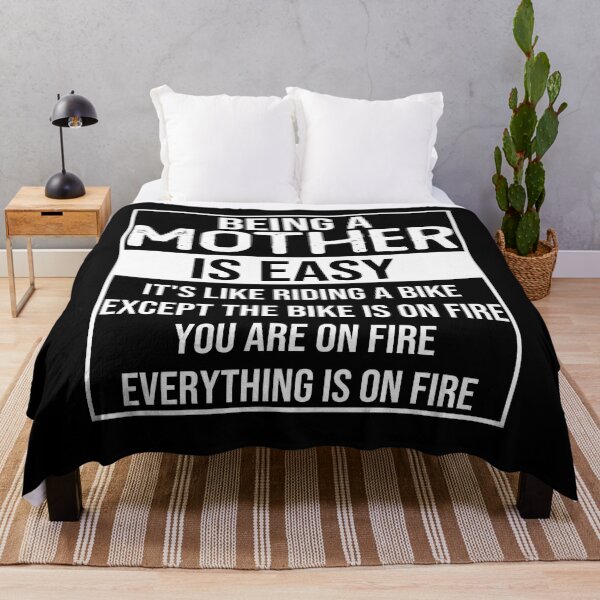 Item preview, Funny mother saying: being a mother is easy mothers day gift designed and sold by alaechamlal.