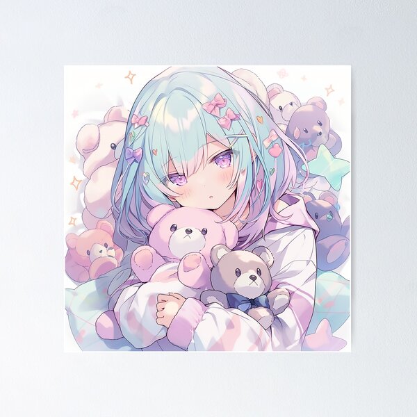 Anime Fotos De Perfil Kawaii Canvas Art Poster and Wall Art