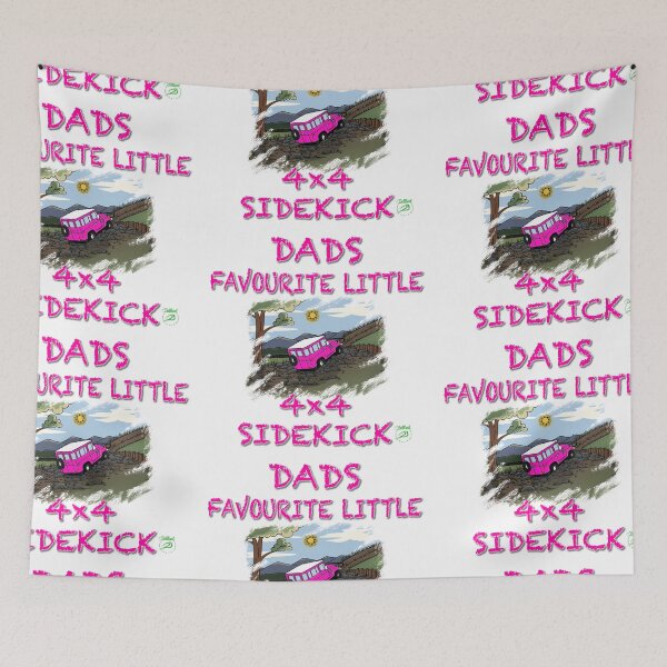 Item preview, Dads Favourite Little 4x4 Sidekick Girl! designed and sold by BelindaApps.