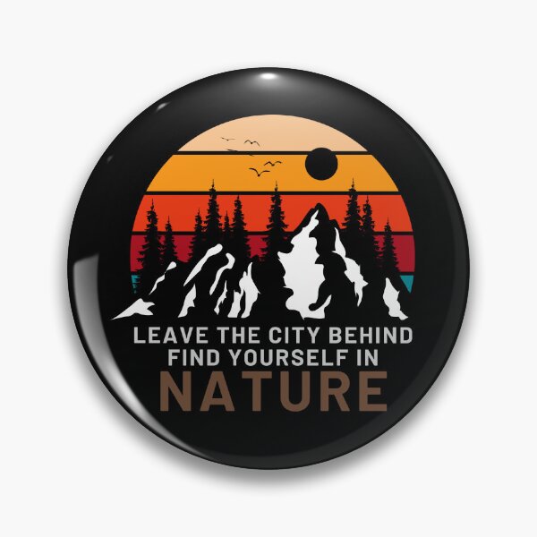 Item preview, Leave The City Behind, Find Yourself In Nature designed and sold by Harvey Bell.