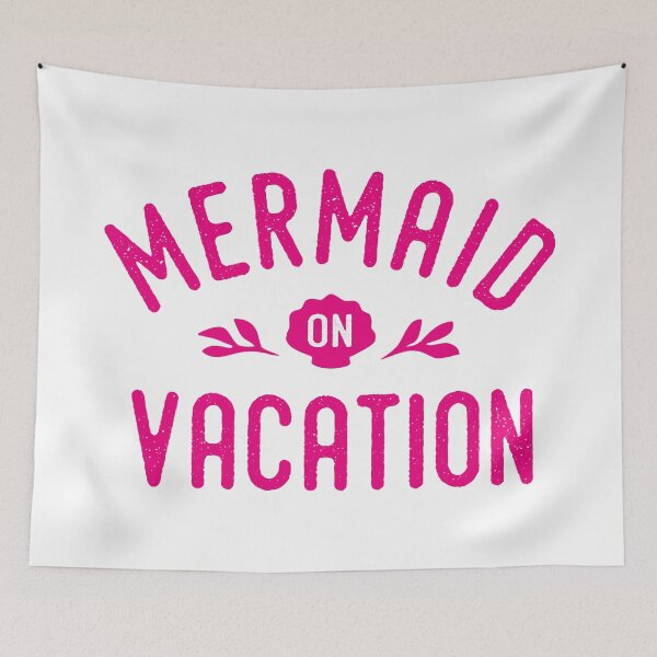 Item preview, Mermaid on Vacation  designed and sold by hocapontas.