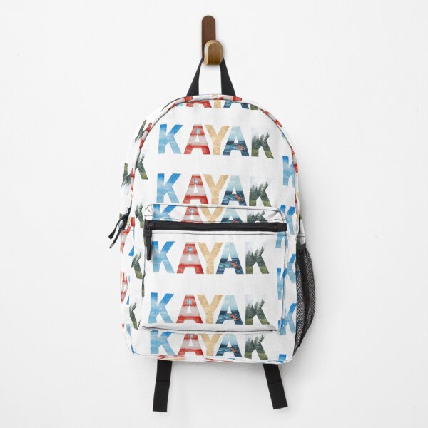 Item preview, KAYAK - Coastal Lettering with Sea Kayak designed and sold by TwoSmallPtatoes.