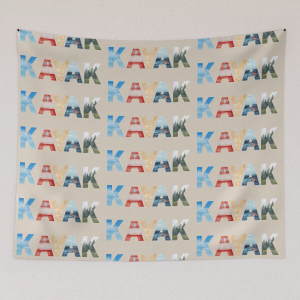 Item preview, KAYAK - Rotulación Costera con Kayak de Mar designed and sold by TwoSmallPtatoes.