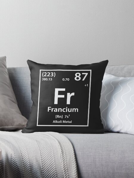 Aperçu de l'œuvre Francium Element créée et vendue par cerebrands.