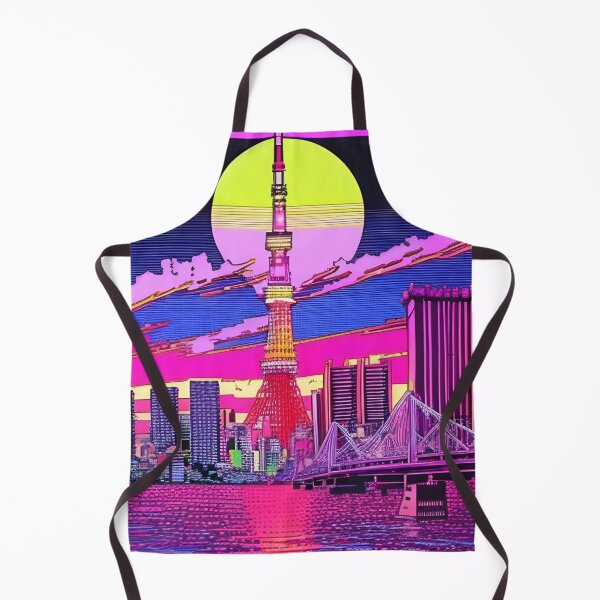 Item preview, Tokyo Retro Cyberpunk City Vibe designed and sold by PurpleKite.