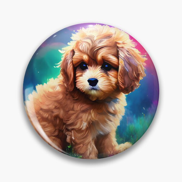 Item preview, Cavapoo Cutie: A Playful Pup Portrait designed and sold by RoslinShaw.