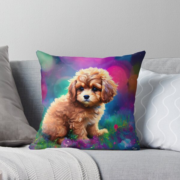 Item preview, Cavapoo Cutie: A Playful Pup Portrait designed and sold by RoslinShaw.