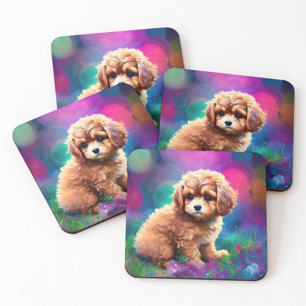 Item preview, Cavapoo Cutie: A Playful Pup Portrait designed and sold by RoslinShaw.