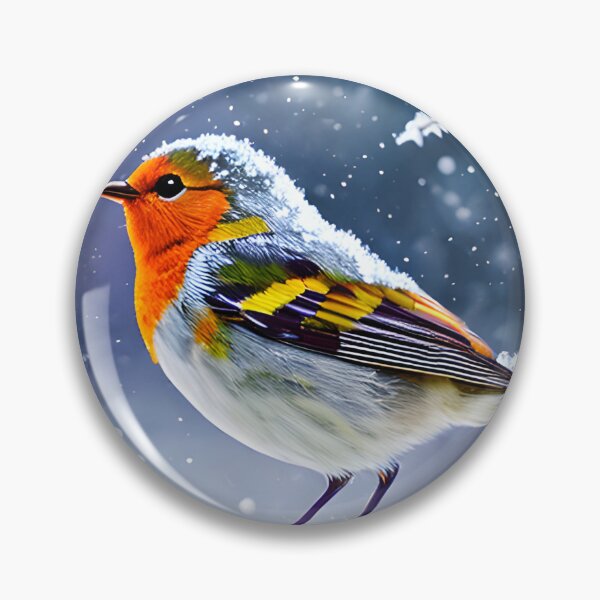 Artikelvorschau, Winter Robin im verschneiten Wunderland entworfen und verkauft von RoslinShaw.