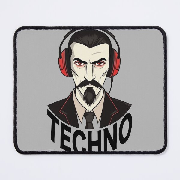 Item preview, Techno Vampire DJ designed and sold by HilltopGraphics.