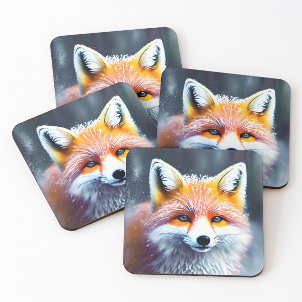 Item preview, Winter's Tale: A Majestic Fox in a Snowy Landscape designed and sold by RoslinShaw.