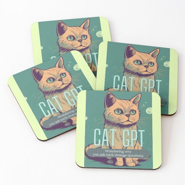 Item preview, Cat GPT Wondering why you ask such strange questions designed and sold by Step, Repeat.