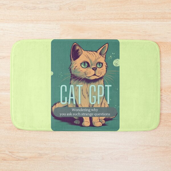 Item preview, Cat GPT Wondering why you ask such strange questions designed and sold by Step, Repeat.