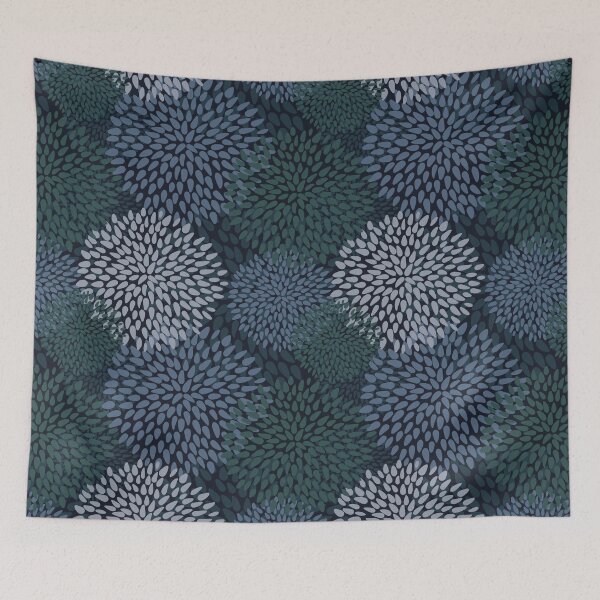 Item preview, Abstract Floral Green and Blue Tones designed and sold by Ale's Art.