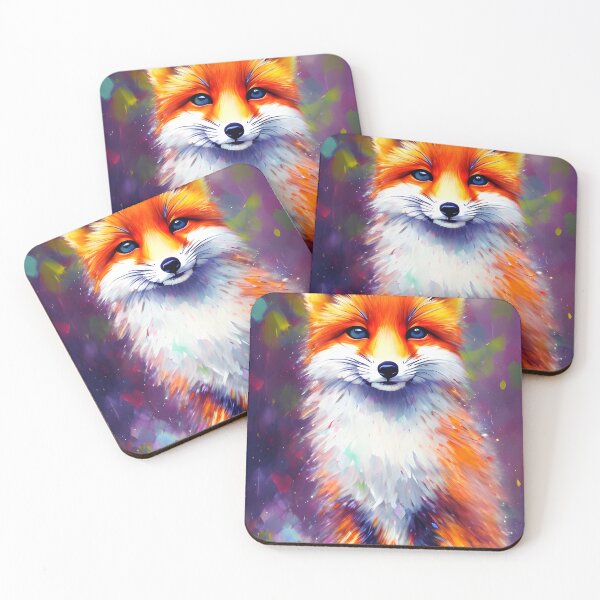 Item preview, The Foxy Charm: A Stunning Artwork of a Majestic Fox designed and sold by RoslinShaw.