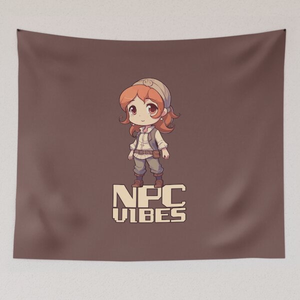 Item preview, NPC Vibes designed and sold by 8bitbubbles.